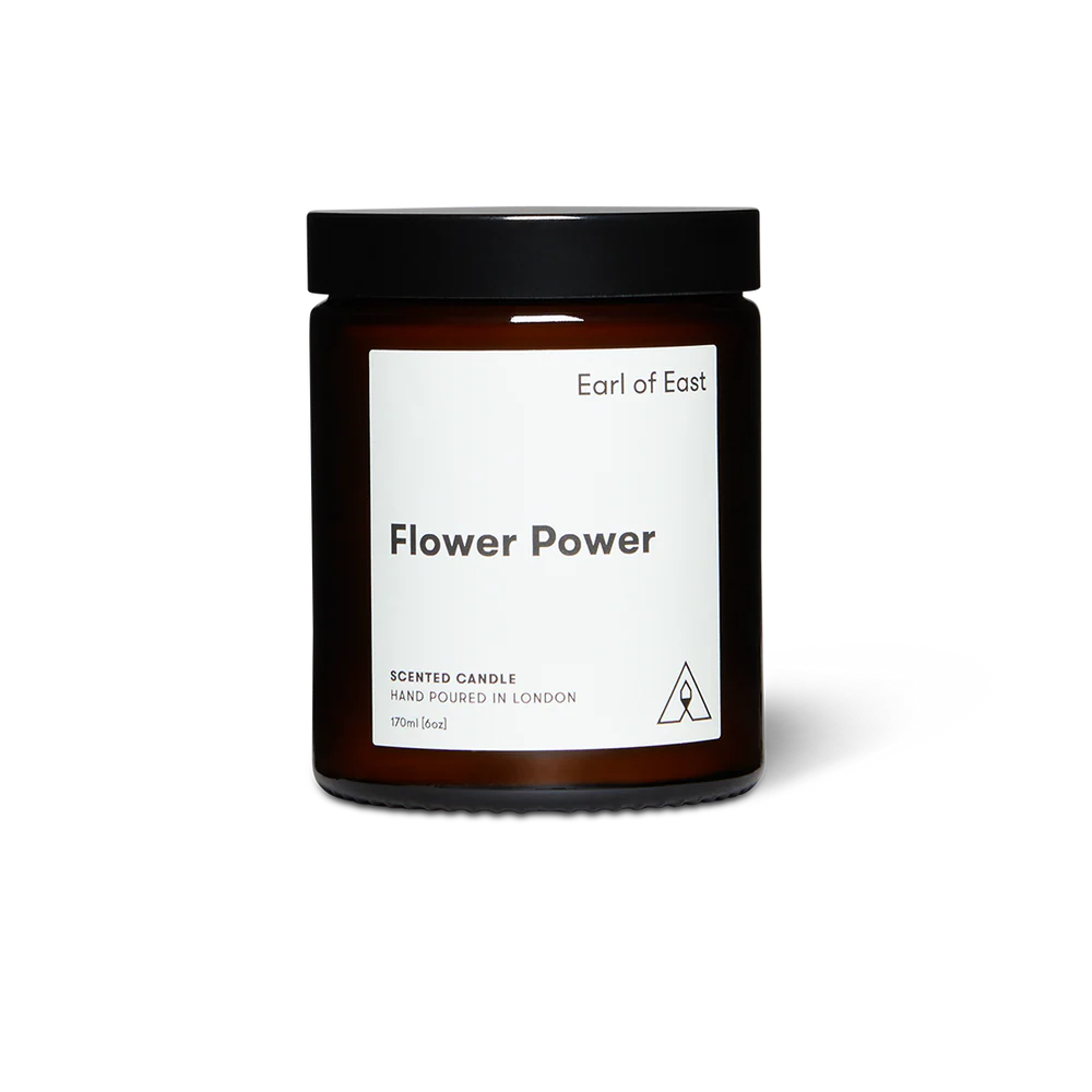 Flower Power Soy Candle by Earl of East