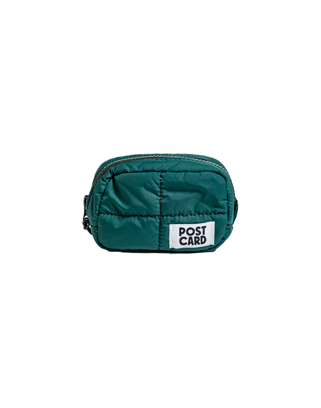 Forest Green Travel Pouch