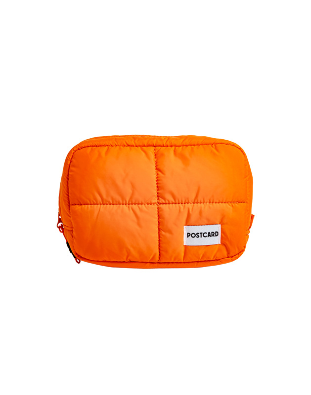 Sunset Orange Travel Pouch