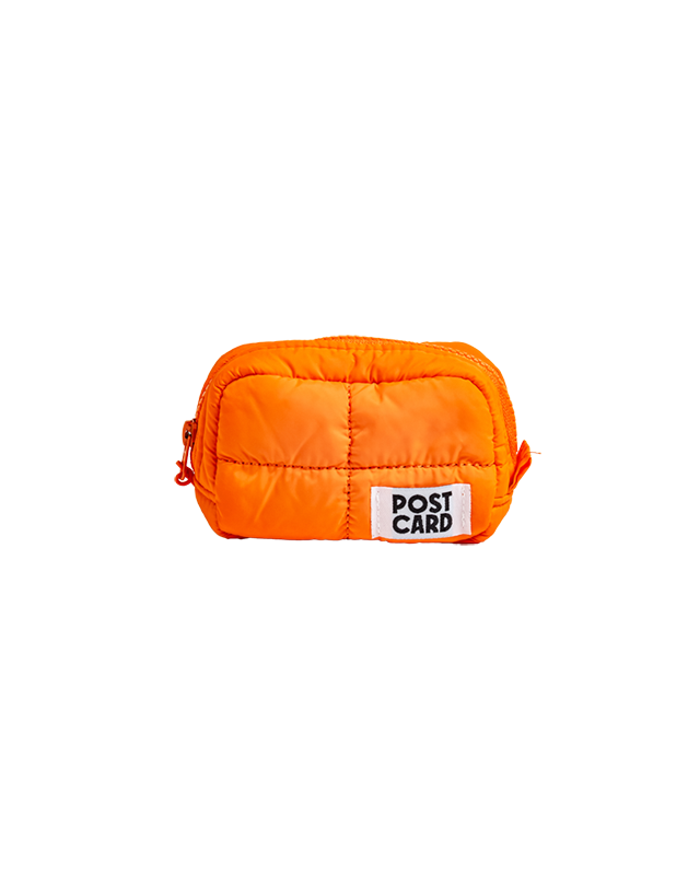 Sunset Orange Travel Pouch Small