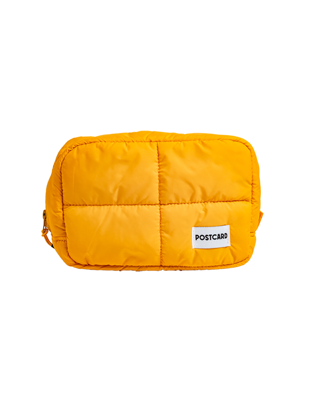 Summer Yellow Travel Pouch