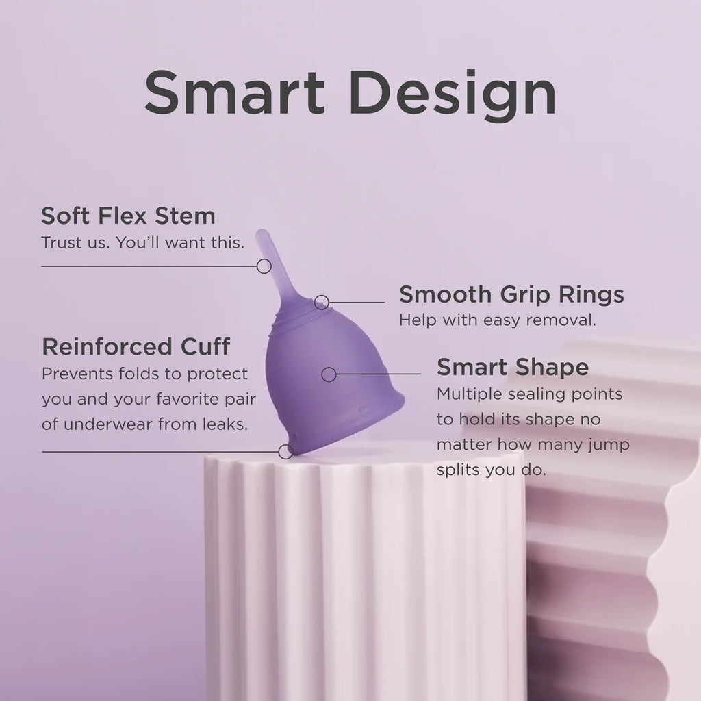 Saalt Soft Menstrual Cup Smart Design