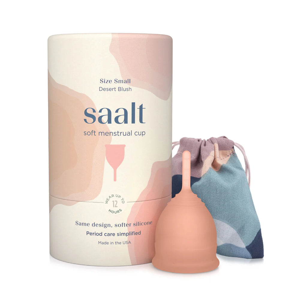 Saalt Soft Menstrual Cup in Small Desert Blush