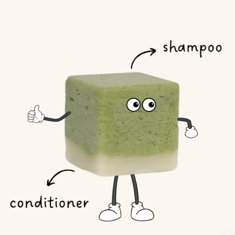 Oasis 2-faced Shampoo Conditioner Cube