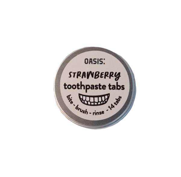 Strawberry Fresh Toothpaste Tabs