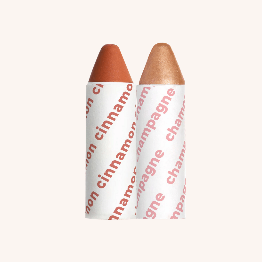 Cinnamon + Champagne Lip-to-Lid Balmie