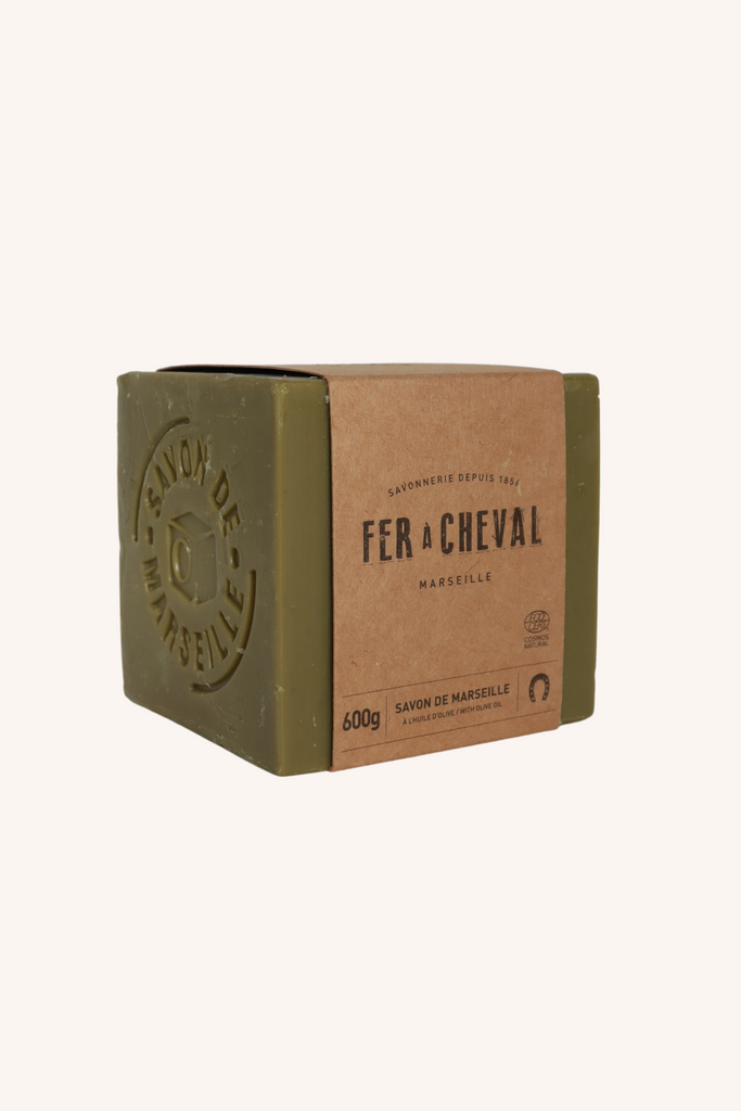 Fer a Cheval Marseille Soap Cube Side View