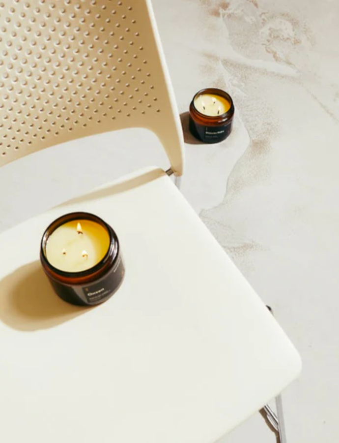 Onsen Soy Candles in the home