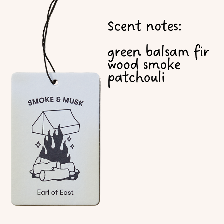 Smoke and Musk Air Freshener scent notes