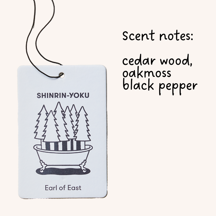 Shinrin-Yoku Air Freshener scent notes