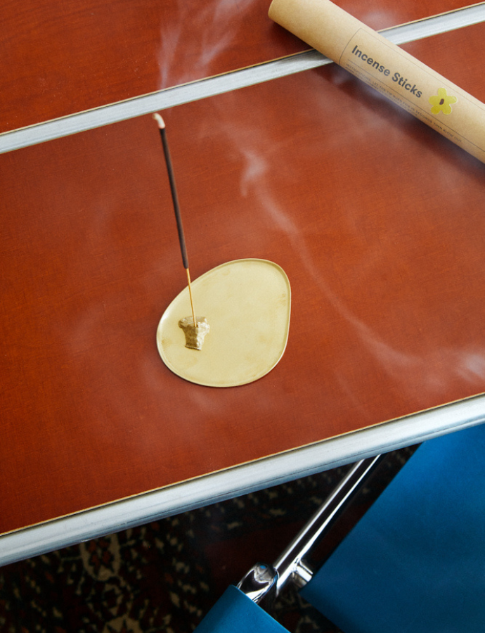 Sage Incense Stick on a holder