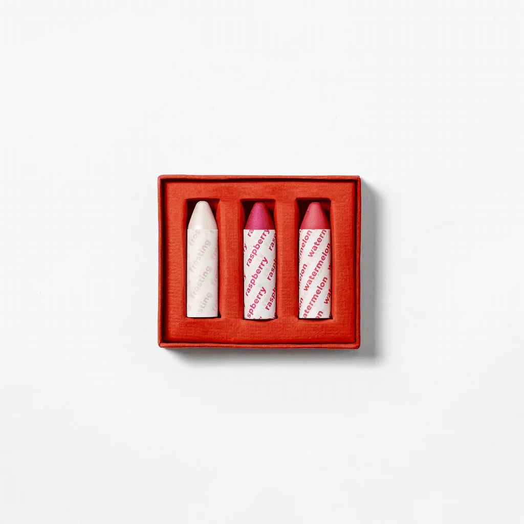 Out of Office Lip-to-Lid Balmies lip tint balm in box packaging