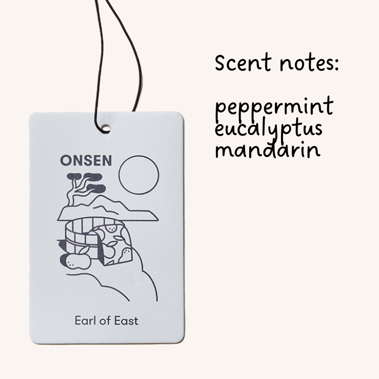 Onsen Air Freshener Scent Notes