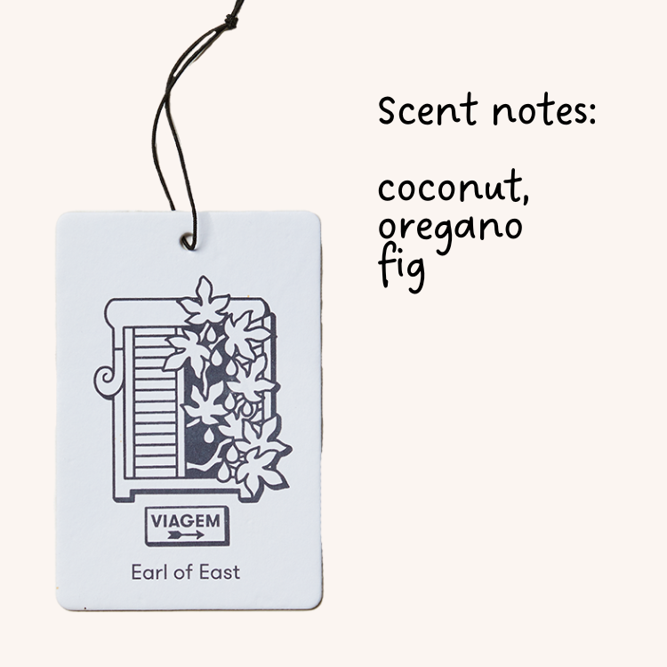 Viagem Air Freshener scent notes