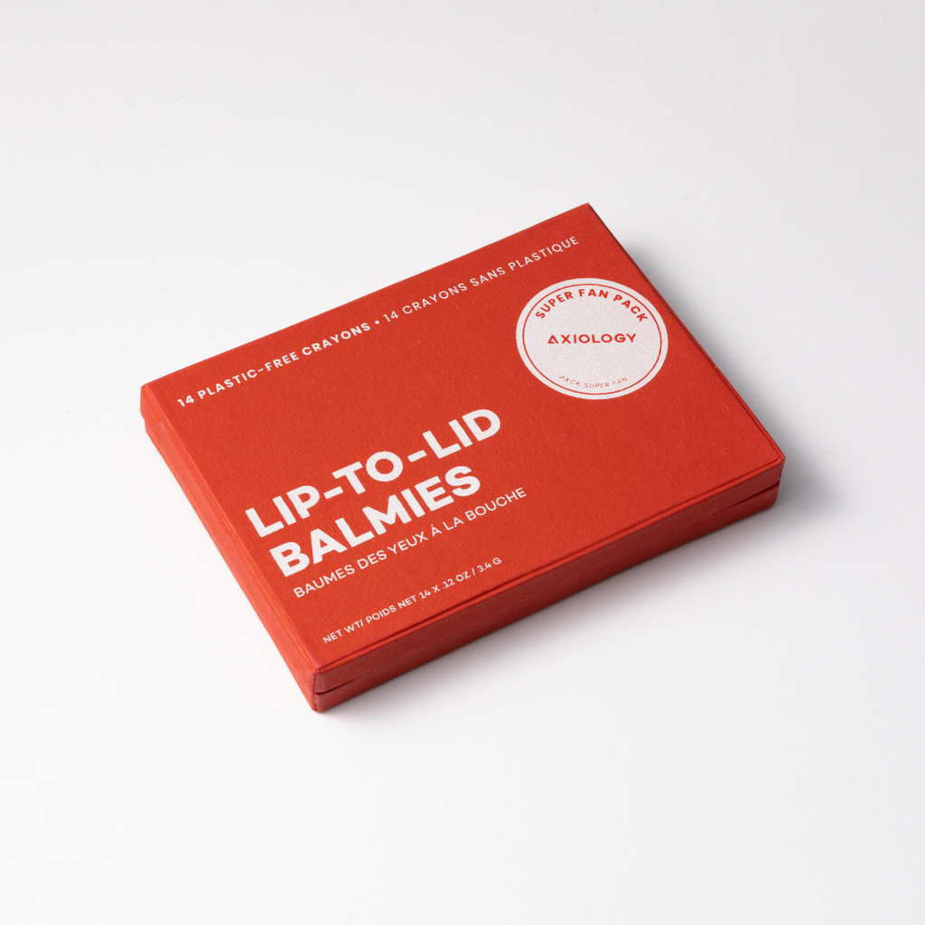 Lip to Lid Balmies box packaging