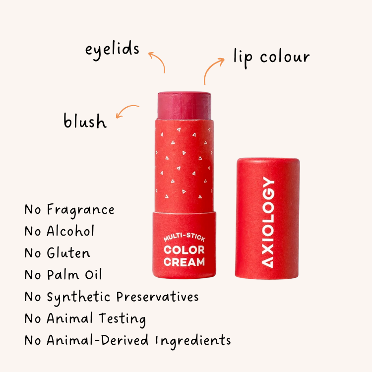 features of the Bonafide - Honeysuckle Pink Color Cream Multi-stick