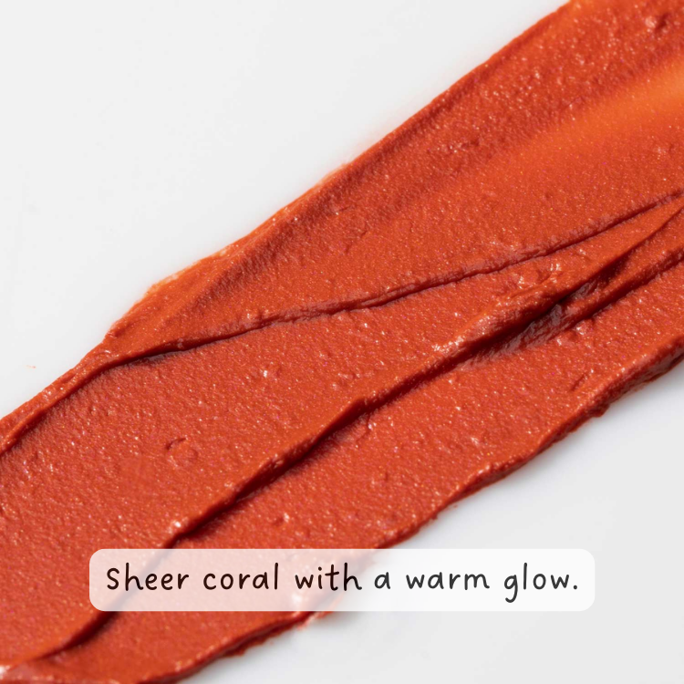 color swatch of Radiance - Sheer Coral Tinted Dew Multi-stick