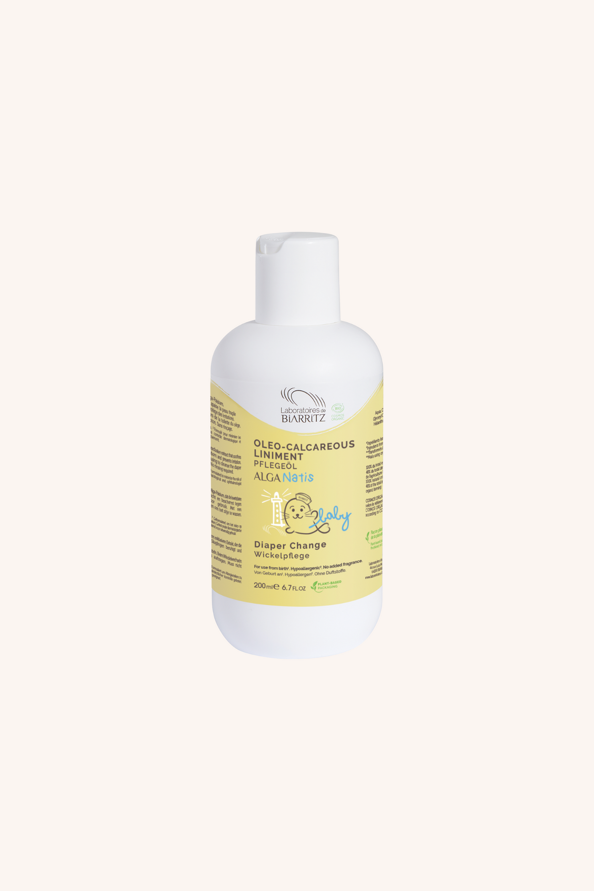 Organic Liniment Diaper Change Cleanser