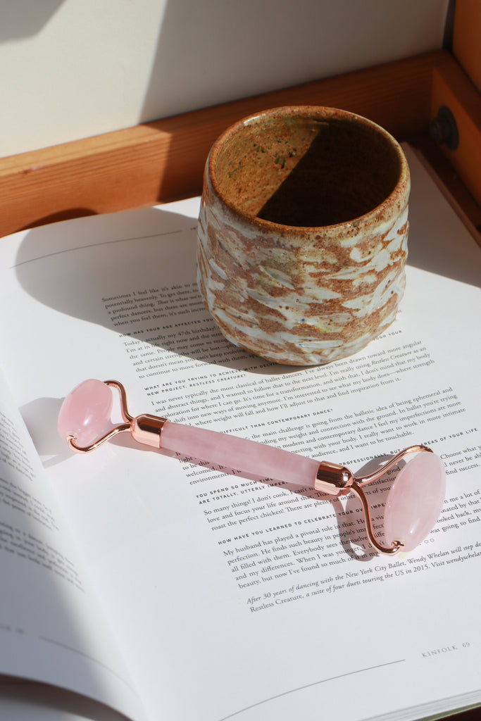 Rose Quartz Facial Roller