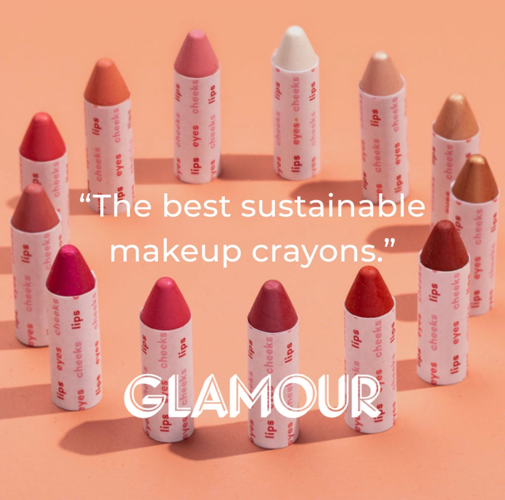 sustainable makeup crayons 