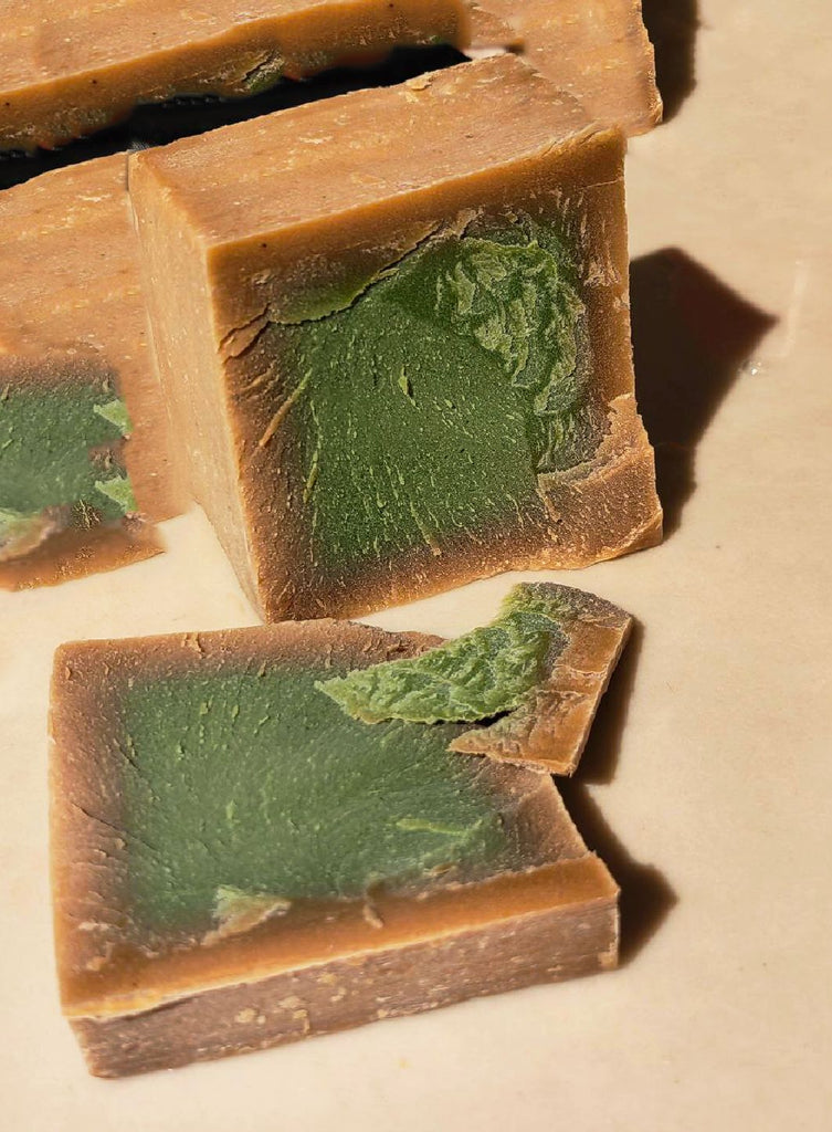 Traditional Aleppo Soap close up