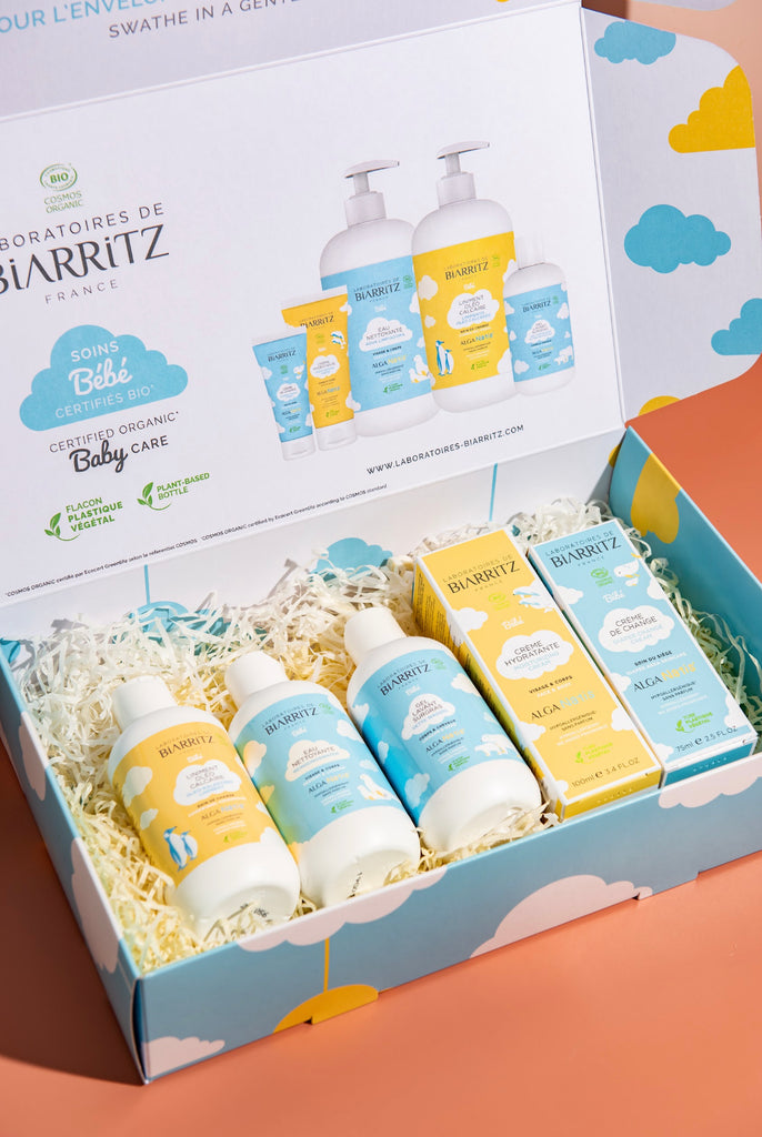 Organic Baby Bathtime Gift Box Laboratoires de Biarritz